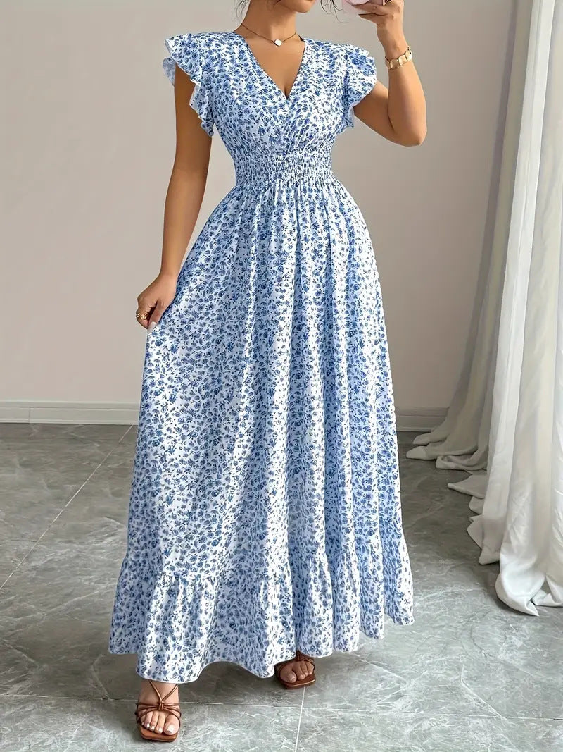 Robe Fleurie Casual Chic