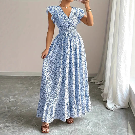 Robe Fleurie Casual Chic