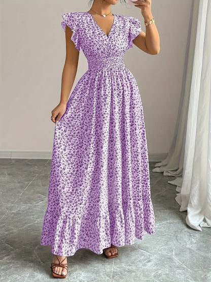 Robe Fleurie Casual Chic