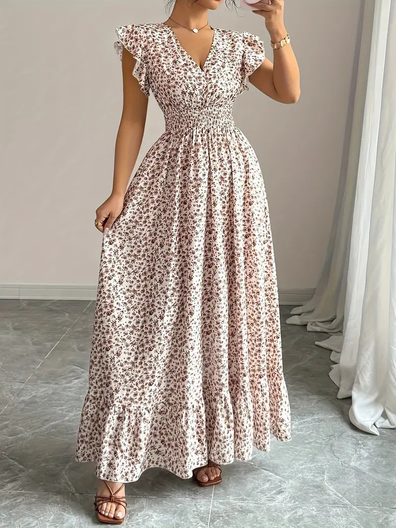 Robe Fleurie Casual Chic