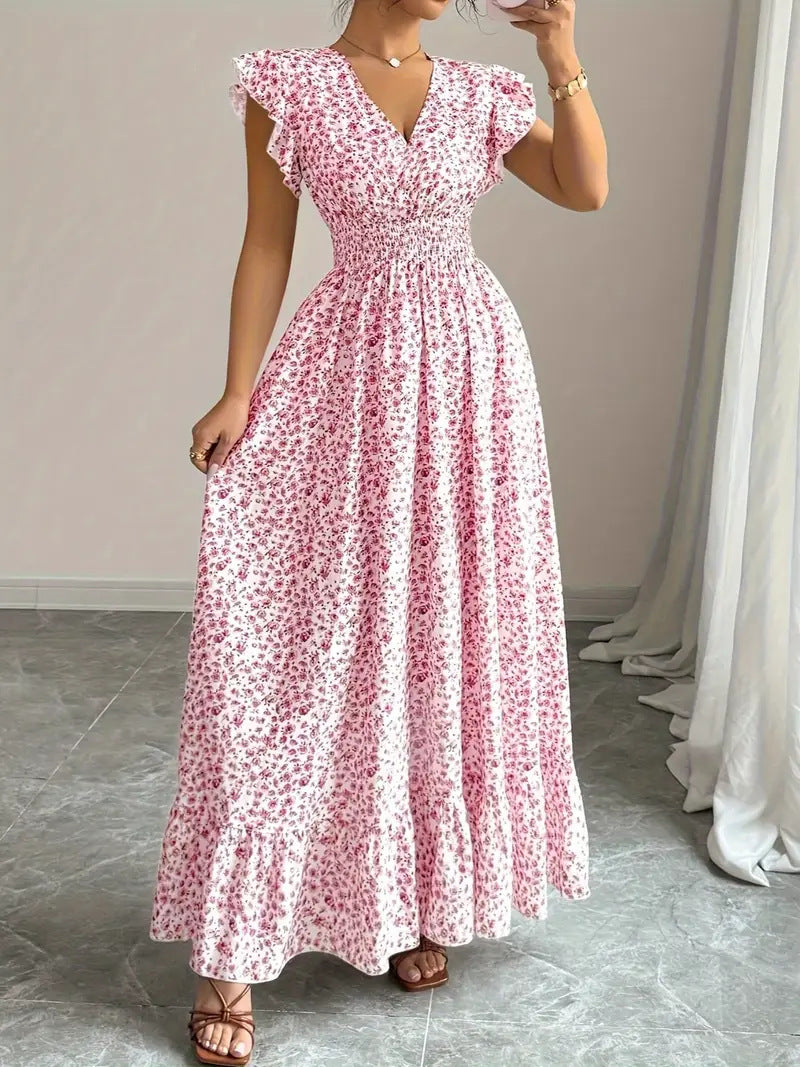 Robe Fleurie Casual Chic