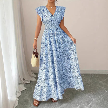 Robe Fleurie Casual Chic