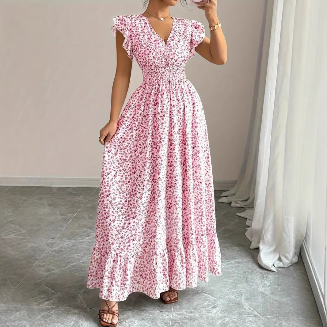 Robe Fleurie Casual Chic