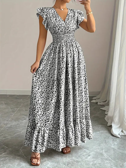 Robe Fleurie Casual Chic